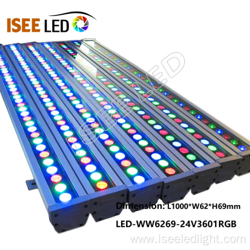 Aluminum DMX RGB Outdoor Waterproof Led Wall Washer